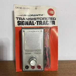 Vintage MICRONTA Transistorized Signal Tracer Radio Shack Japan CAT. No 22-010 - Picture 1 of 6