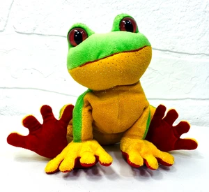 Webkinz Ganz Lil'kinz Tree Frog Green Plush Stuffed Animal Toy ~ NO CODE - Picture 1 of 14