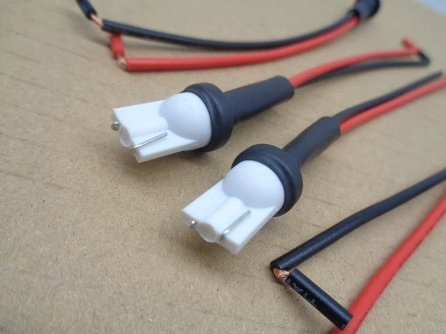 Extensor de enchufe de bombilla T-10 (5 pulgadas de largo) 2 cables (paquete de 4) ¡NUEVO! Foto 1 de 4