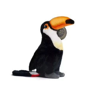 FAO Schwarz 6" Toucan Toy Plush BRAND NEW FAST SHIPPING - Picture 1 of 5