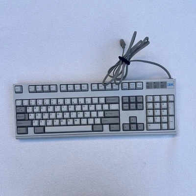 Teclado IBM Modelo M2 1993 Vintage Spring Clicky 1395300 Hecho en EE. UU. SIN PROBAR Foto 1 de 4