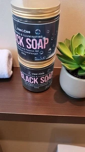 Authentic Raw African Black Soap Organic Raw African Black Soap PREMIUM Organic - Picture 1 of 1