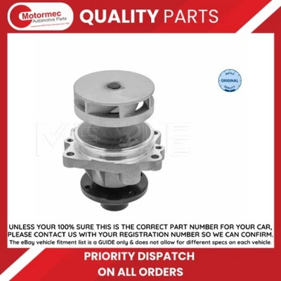 Bomba de agua para BMW E46 320i 323i 325i 328i 330i MEYLE 11517527910 Foto 1 de 4