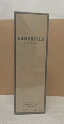  Lagerfeld Classic Eau De Toilette Spray 4,2 oz/125 ml para hombres Nuevo en caja Sellado Foto 1 de 3