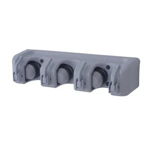 Mop Holder Hanger for Brooms and Mops Cleaning Supplies Organizer - Picture 1 of 5