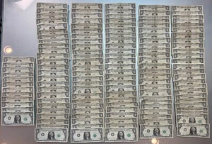 Lot of 138 - Barr Dollars - Variety with (1) Star Note - Picture 1 of 1