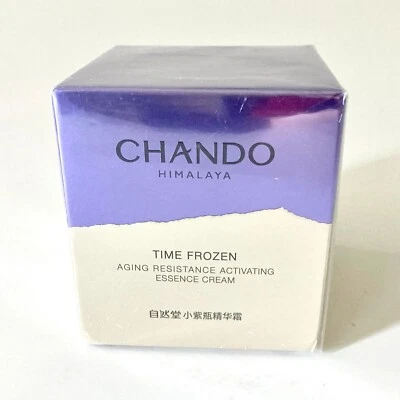 Crema Esencia Activadora Resistencia al Envejecimiento Congelada Chando Himalaya Time 55 g/1,94 oz Foto 1 de 4