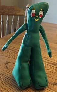Gumby Vinyl Stofftier grün 8 Zoll groß 1999 seltene Figur - Bild 1 von 3