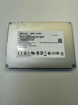 MICRON M500 MTFDDAK960MAV MTFDDAK960MAV-1AE12ABYY 960GB 6Gb/s SATA 2.5" SSD - Image 1 of 4