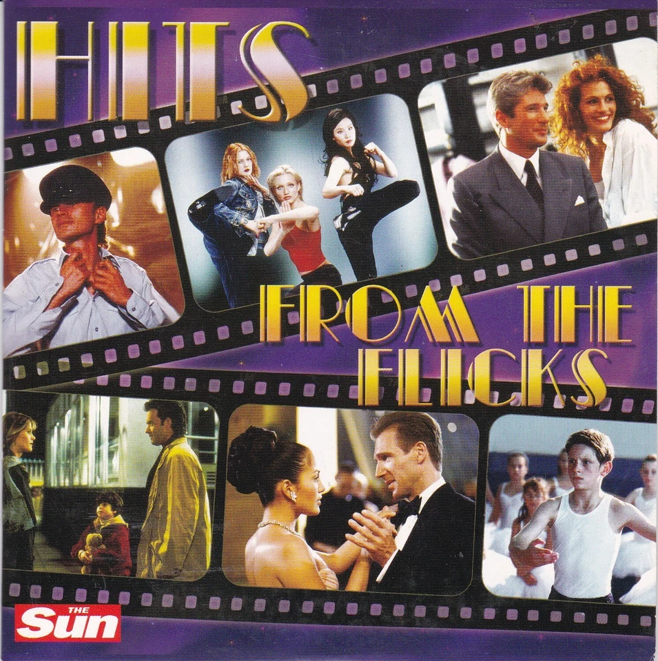 HITS FROM THE FLICKS ( THE SUN Newspaper CD ) - Bild 1 von 3