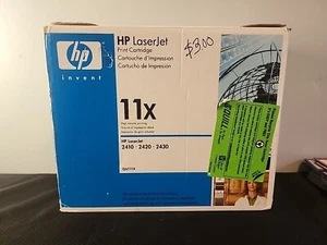 Genuine HP LaserJet Q6511X Black 11X High Volume Print Cartridge NEW Open Box - Picture 1 of 2