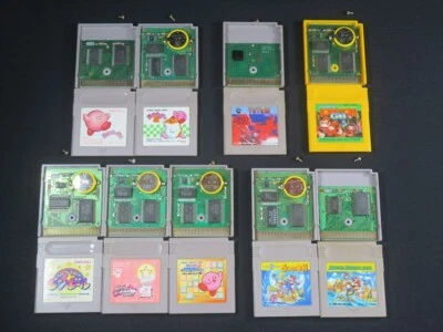 Mario kirby Donkey kong tetris Game boy gameboy GB Nintendo Japón lote 9 juegos jp Foto 1 de 4