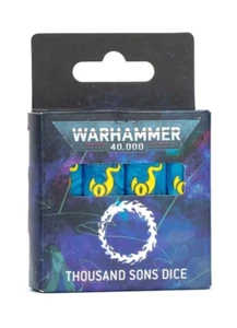 Thousand Sons Chaos Space Marines Dice Pack 16x 16mm Dice Warhammer 40K - Picture 1 of 1