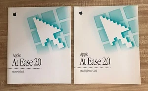 Apple At Ease 2.0 Owners Guide And Quick Reference Card - Picture 1 of 6