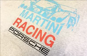 Porsche Driver's Selection T Shirt Martini Racing Grey WAP672XXL0J XXL - Foto 1 di 2