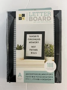 DCWVE Brieftafel 6,5"x8,5" schwarz und weiß (188 Stück) - Bild 1 von 4