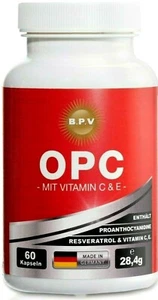 Extracto de semilla de uva OPC - 60 piezas - Marcas Producto Premium - con vitamina C&E - Imagen 1 de 9