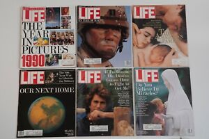 LIFE Magazine 1991- Lot of 6