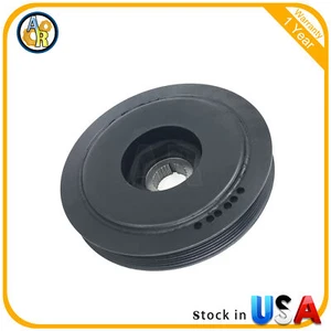 Harmonic Balancer Crankshaft Pulley For 2005-2010 Honda Odyssey 2004-08 Acura TL - Picture 1 of 4