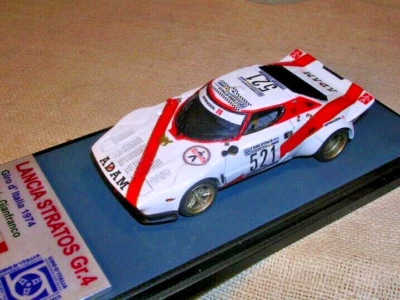 LANCIA STRATOS GR.4  "ADAM" - GIRO D' ITALIA 1974 - PALEARI - EMMEBI 1/43 - Immagine 1 di 4