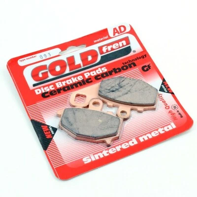 Pastillas de freno traseras sinterizadas GoldFren AD-093 (EBC equivalente FA192HHH) Foto 1 de 3