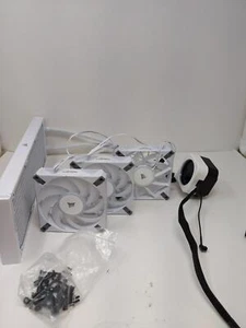 *NO ACC* Corsair iCUE H150i Elite LCD XT Liquid CPU Cooler, 360mm, 3 AF120 RGB - Photo 1/5