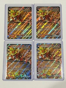 Pokemon TCG Temporal Forces - Gouging Fire ex Double Rare #038/162 Holofoil (4) - Picture 1 of 4