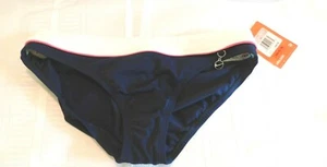 Nuevo con etiquetas Pantalones de bikini NikeSwim para mujer talla 10 azul marino rosa blanco - Imagen 1 de 3
