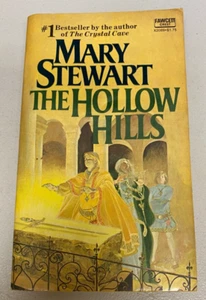 THE HOLLOW HILLS BY MARY STEWART 1974 FAWCETT CREST BOOKS - Picture 1 of 4