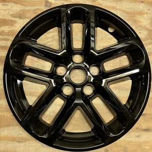 2021-2024 Jeep Grand Cherokee Laredo IMP-482BLK 18" Gloss Black Wheel Skin X 1 - Photo 1 sur 2