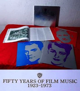 3LP Box Warner Bros. 50 Years of Film Music 1923 - 1973 (US) - Picture 1 of 1