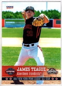 James Teague 2017 Choice New York-Penn League All-Star