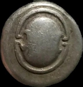 Thebes Boeotia 395-340 BC AR Hemidrachm Boeotian Shield-Khantaros. Greek Silver - Picture 1 of 2