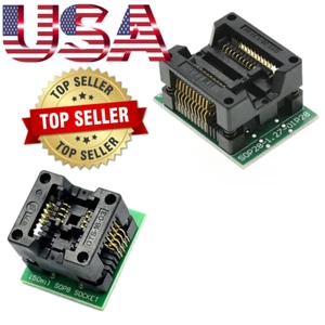 SOP8 150mil SOP20 300mil a DIP Adaptador Enchufes AVR SOIC8 SOIC20 - Imagen 1 de 6