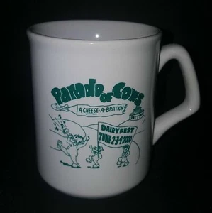 2000 Dairy Fest Parade Of Cows Cheese-A-Bration Marshfield WI Kaffeebecher Tasse  - Bild 1 von 4