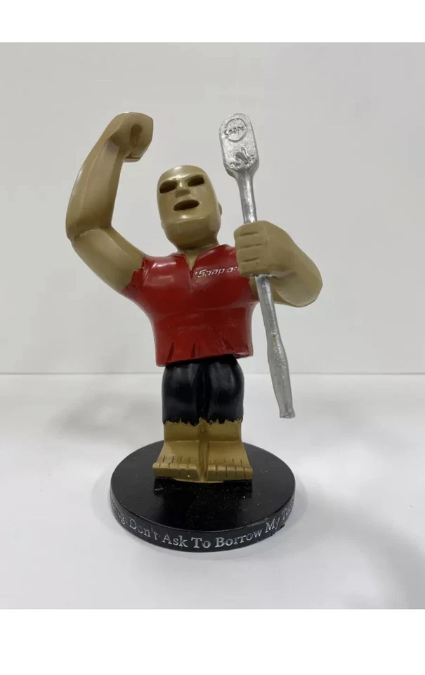 ¡NUEVO! Snap-On Tools Bobble Head/Figura "Advertencia, no pidas prestadas mis herramientas" Foto 1 de 1