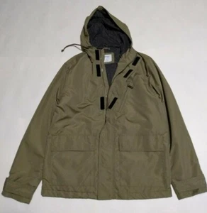 NWT New Old Navy Men's Jersey Lined Full Zipper Hoodie Jacket Olive Green / M - Picture 1 of 12