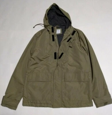 Nuevo con etiquetas Nuevo Antiguo Azul Marino Para hombres Jersey Forrado Cremallera Completa Sudadera con Capucha Chaqueta Verde Oliva/M Foto 1 de 4