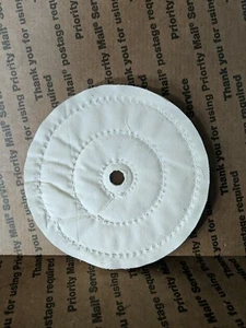 Lot of 2 Eazypower 81073 6" Buffing/Polishing Wheel 30 ply 1/2" Arbor - Bild 1 von 2