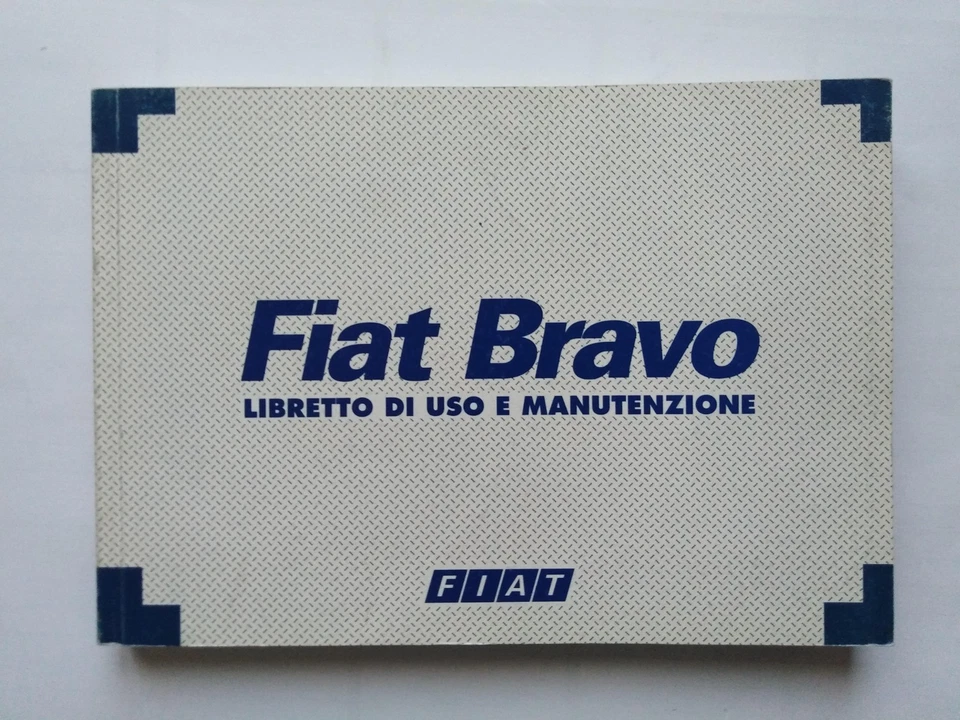 FIAT BRAVO VARIE VERSIONI  LIBRETTO USO E MANUTENZIONE ORIGINALE  04/1996  (839) - Immagine 1 di 4