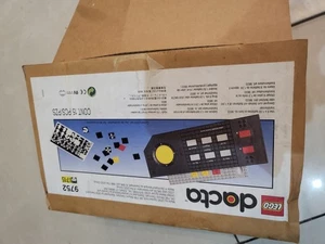 lego 9752-1,dacta control unit+instruct.,never used,box bit tatty,stickers tatty - Picture 1 of 10