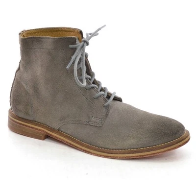 Damas H by Hudson $315 Napton Chukka Botas 36/5.5 Gris Gamuza Encaje Nuevas en Caja Foto 1 de 4