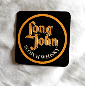 Vintage LONG JOHN SCOTCH WHISKY - Beer mat / Coaster - Picture 1 of 1