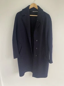 Transit Par Such Navy Wool Coat Size 2 - Picture 1 of 6