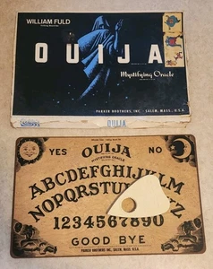 Junta de Oráculo Mistificante Parker Brothers William Fuld Ouija Talking años 60 de colección - Imagen 1 de 7