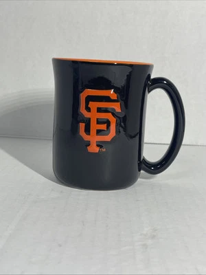 Pre-owned-Boelter Brands MLB 15 oz Large Mug Raised Logo & Color Inner SF Giants - Image 1 of 4