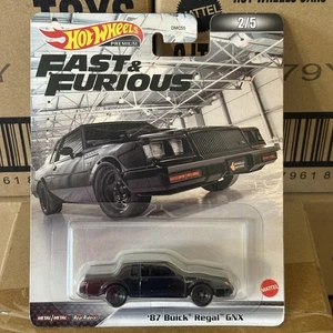 HOT WHEELS '87 Buick Regal GNX - PREMIUM - Fast & Furious - Foto 1 di 3