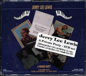 SEALED NEW CD Jerry Lee Lewis - A Private Party: Recorded Live On December 31, 1 - Picture 1 of 2