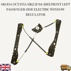 Front LH Electric Window Regulator Fits Skoda Octavia MK2 2004–2013 - Picture 1 of 8