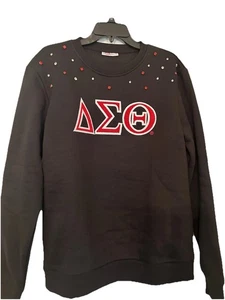 Neu Delta Sigma Theta Pullover mit schönen Schmucksteinen perfekt für den Urlaub - Bild 1 von 7